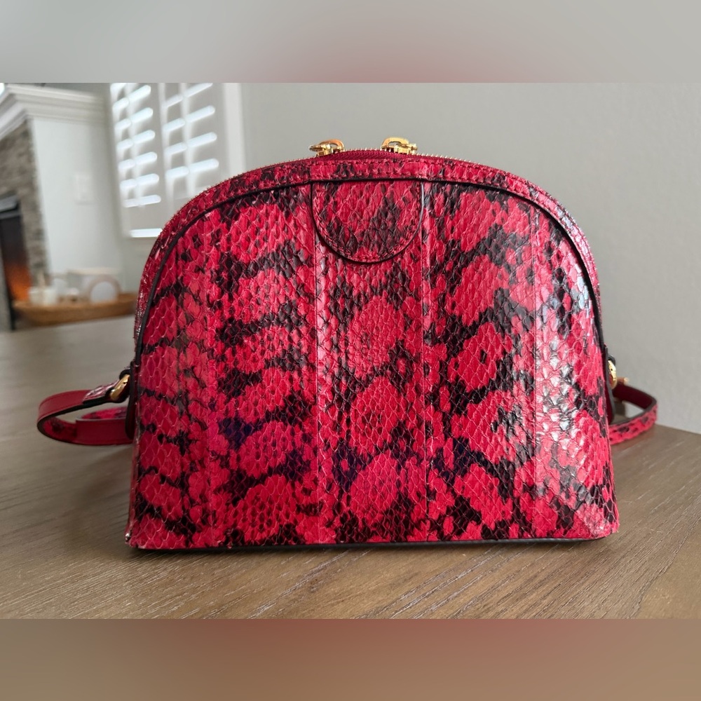 Gucci Python Dome Bag - image 2